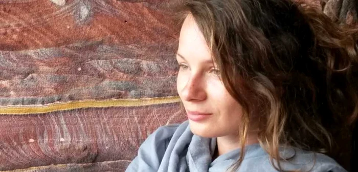 Oana Borş a petrecut aproape un an printre refugiaţi, în Iordania FOTO Arhivă Personală