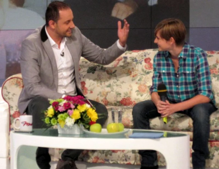 Viorica a fost invitată de mai multe ori în emisiunea lui Cătălin Măruţă