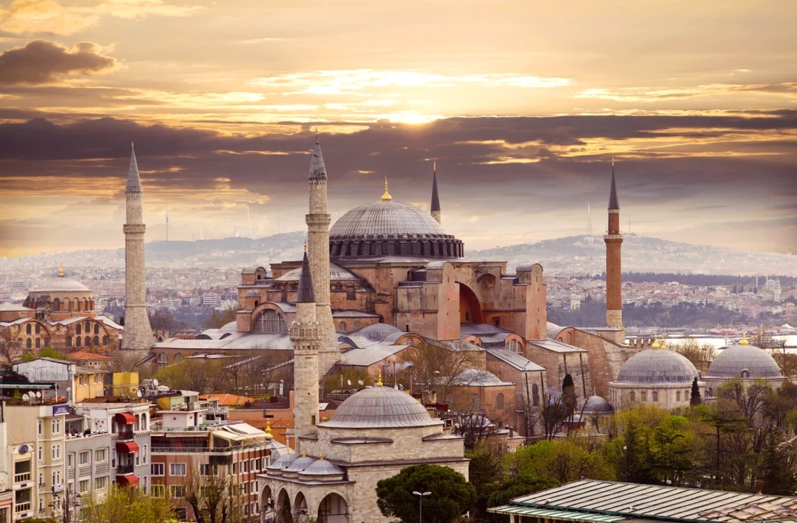 Fosta bazilică Sfânta Sofia FOTO Shutterstock