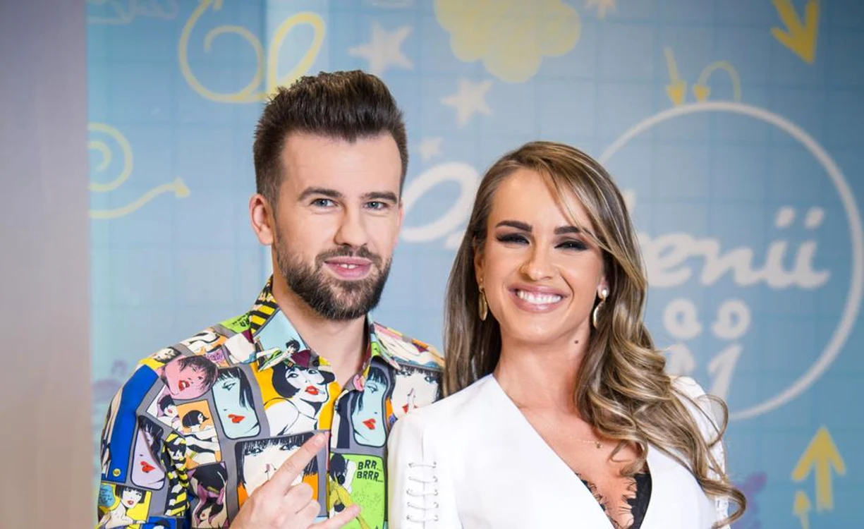 Florin Ristei şi Diana Munteanu au fost gazdele emisiunii "Prietenii de la 11" timp de doi ani 
