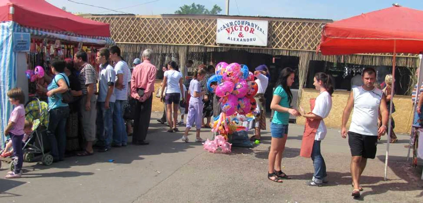 Comercianţii de la Târgul de Toamnă, verificaţi de poliţişti Foto:I.S.