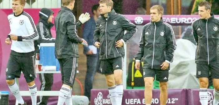 Reus, Neuer, Muller, Lahm şi Klose vor avea meci greu contra Italiei