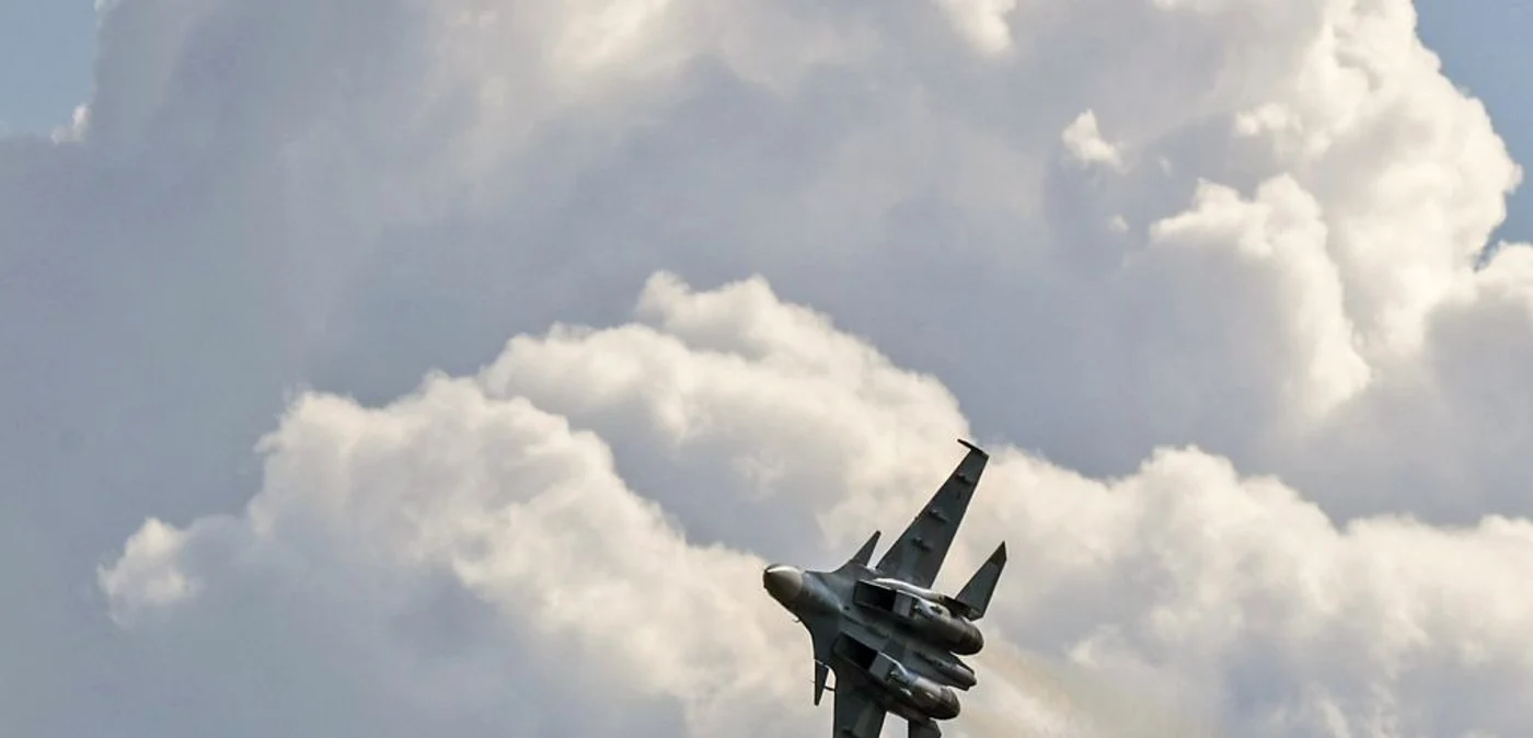 Avion militar Su-30 FOTO EPA-EFE