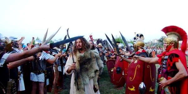 Marea bătălie dintre daci şi romani - la Festivalul Antic Tomis