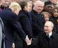 Ceremonie 100 de ani - Armistiţiu - Primul Război Mondial - Paris - Vladimir Putin - Donald Trump / FOTO EPA - EFE / 11 nov 2018