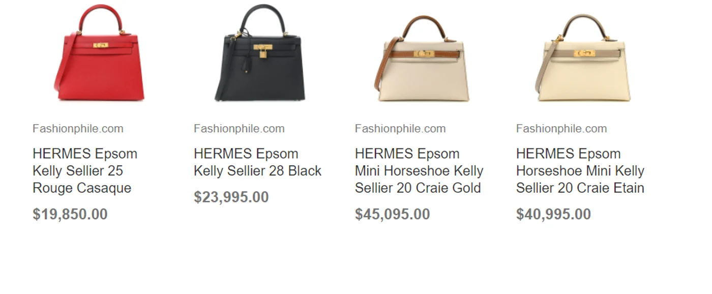 Prețurile genților Hermes nu sunt deloc mici