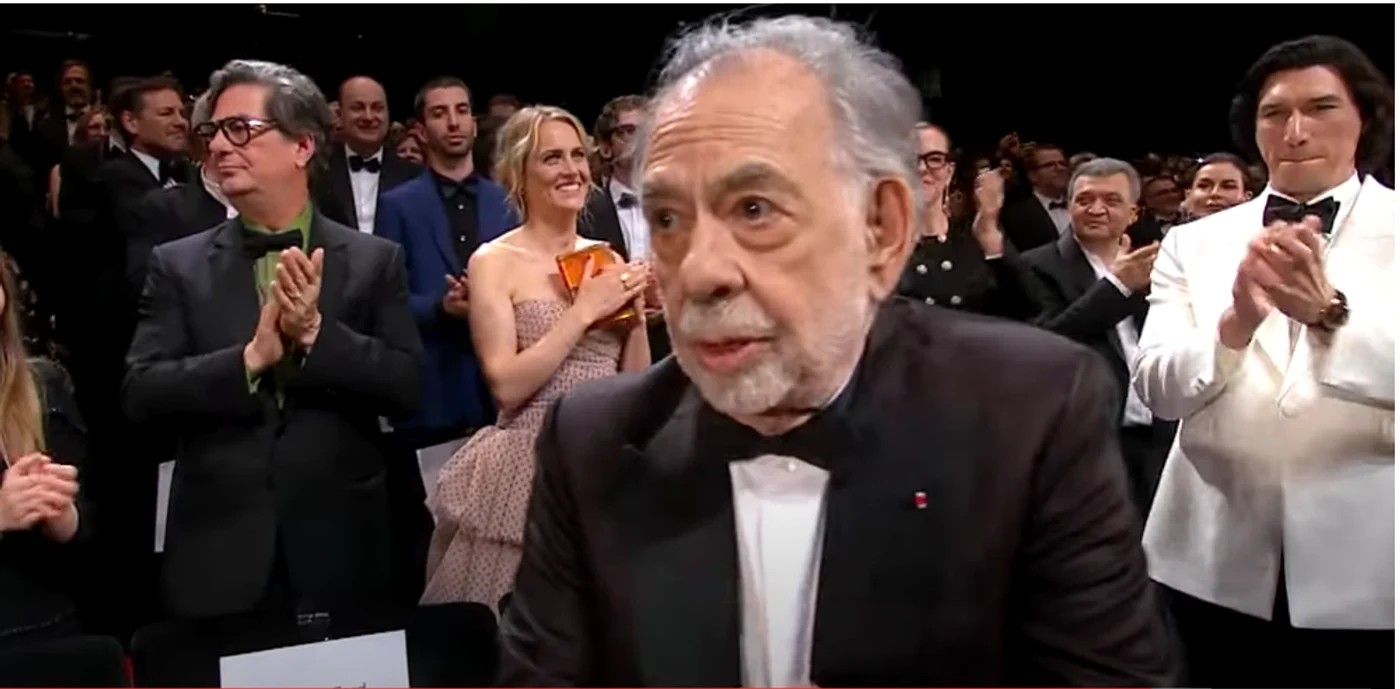 Francis Ford Copola. FOTO captură YouTube Festival de Cannes