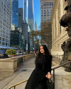 Ana Violeta Bănică la New York. FOTO: Instagram