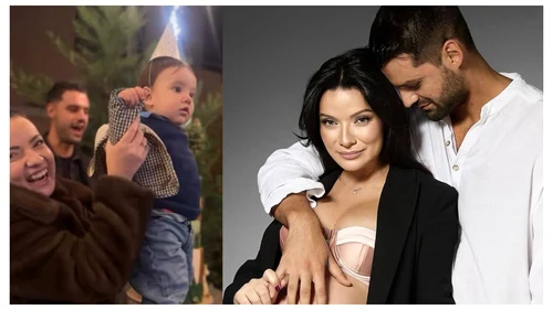 Anca Dinicu și Georgian Păun sunt părinții unui băiețel - Foto: Colaj Click!