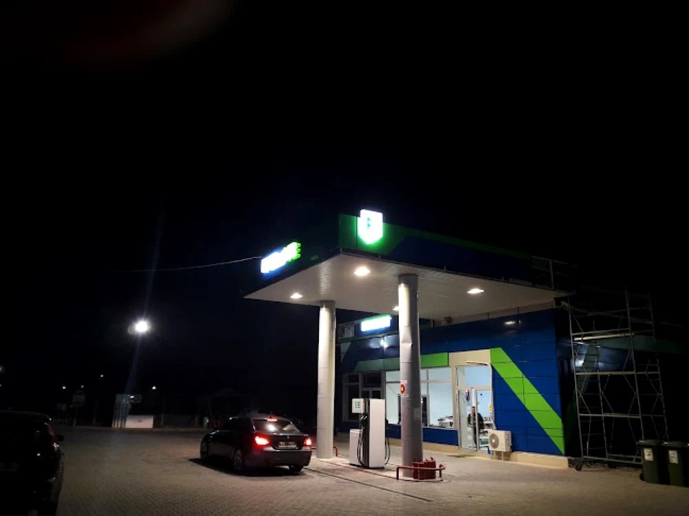 Neregula a fost descoperită la o benzinărie din comuna Căteasca FOTO: citymaps.ro