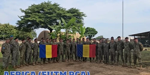 MAPN susține chiar și din Africa echipa națională a României FOTO MAPN Facebook jpg