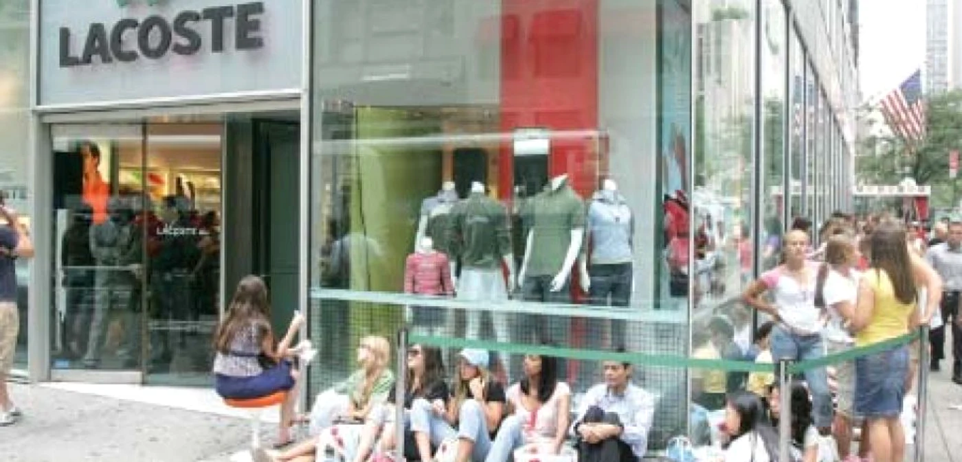 Lacoste operează mai bine de 1.200 de magazine în peste 110 ţări  Foto: AFP