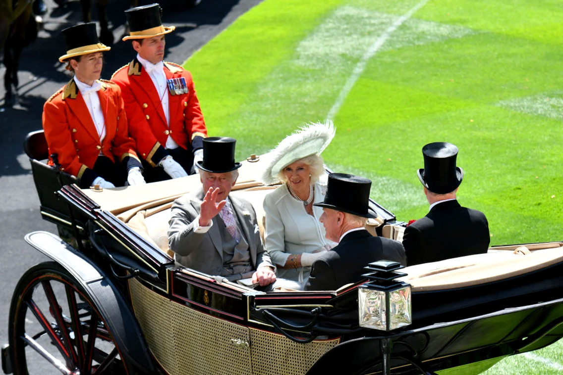 Regele Charles și Regina Camilla în a treia zi la Royal Ascot