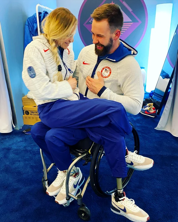 Oksana Masters și soțul ei FOTO: Facebook