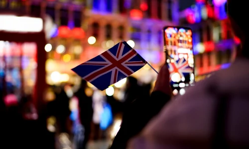 brexit bruxelles luminat in culorile steagului britanic jpeg