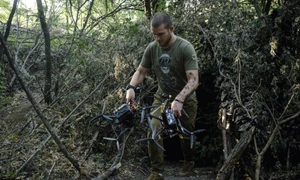 soldat ucrainean drone FPV donețk FOTO EPA EFE jpg