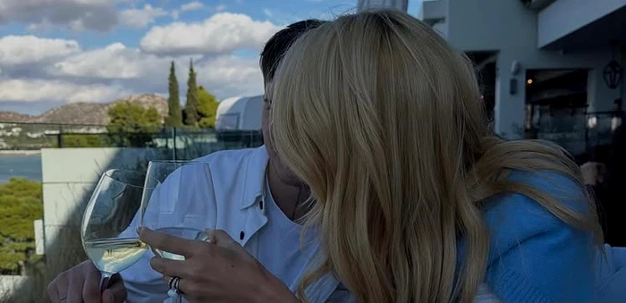 Daciana Sârbu și noul iubit, la Atena foto: Instagram 