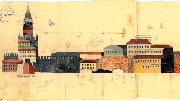 Proiect ascundere Kremlin Boris Iofan
