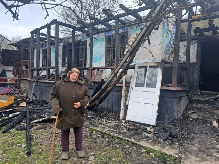 Incendiul a avut loc în sâmbăta Paștilor FOTO Facebook
