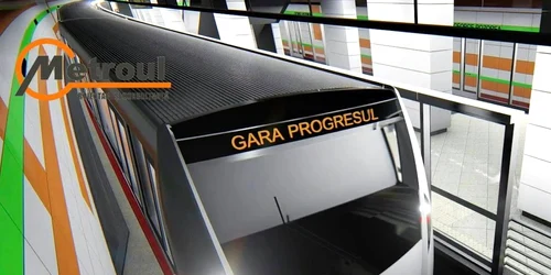metrou pe care scrie Gara Progresul jpg