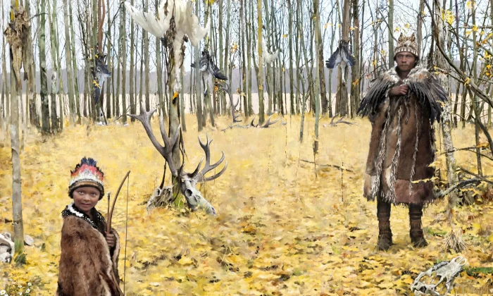 Stone Age boy in Sweden webp