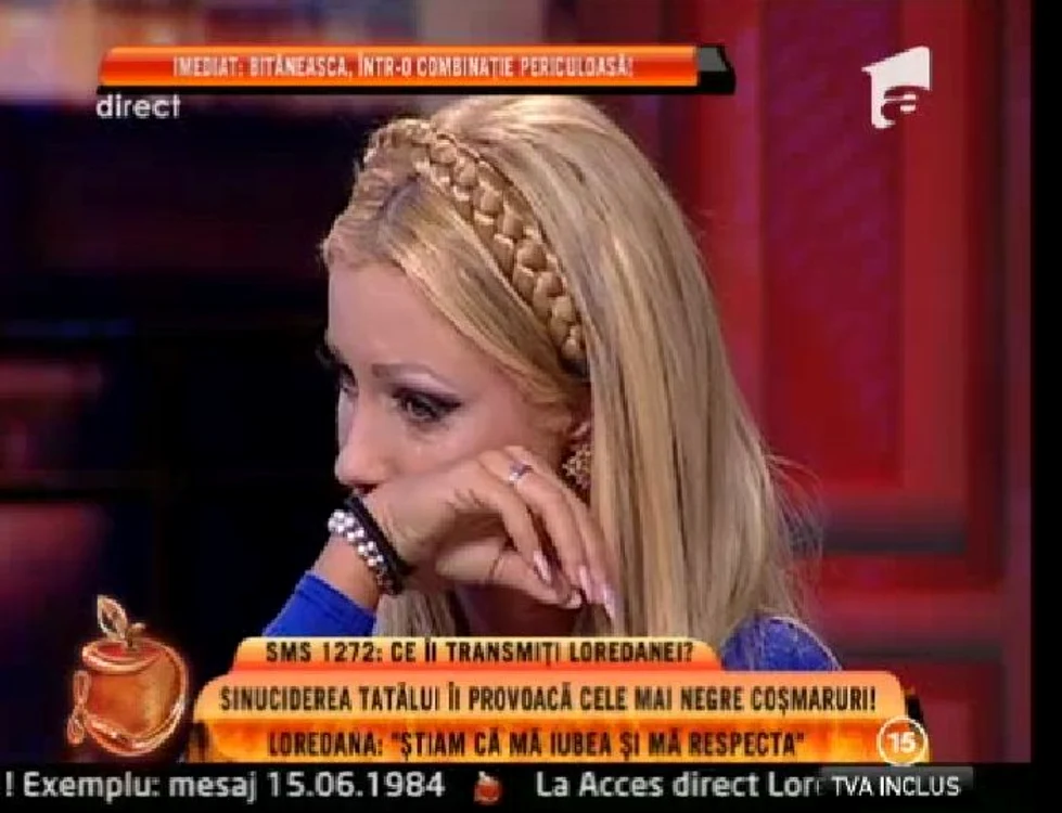 Loredana a izbucnit în lacrimi la "Un show păcătos"