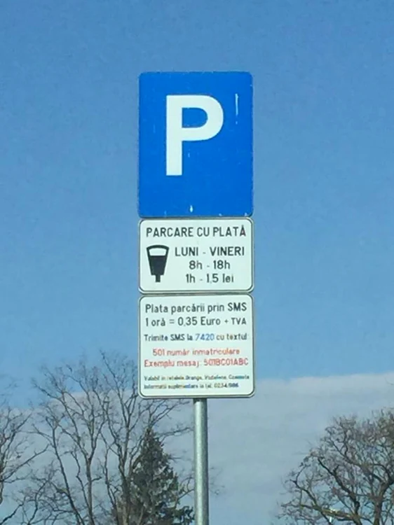 Parcare cu plată în Bacău