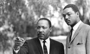 Jesse Jackson și Martin Luther King Jr. FOTO The Martin Luther King, Jr. Research and Education Institute