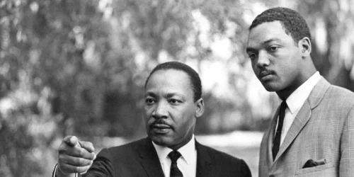 Jesse Jackson și Martin Luther King Jr. FOTO The Martin Luther King, Jr. Research and Education Institute