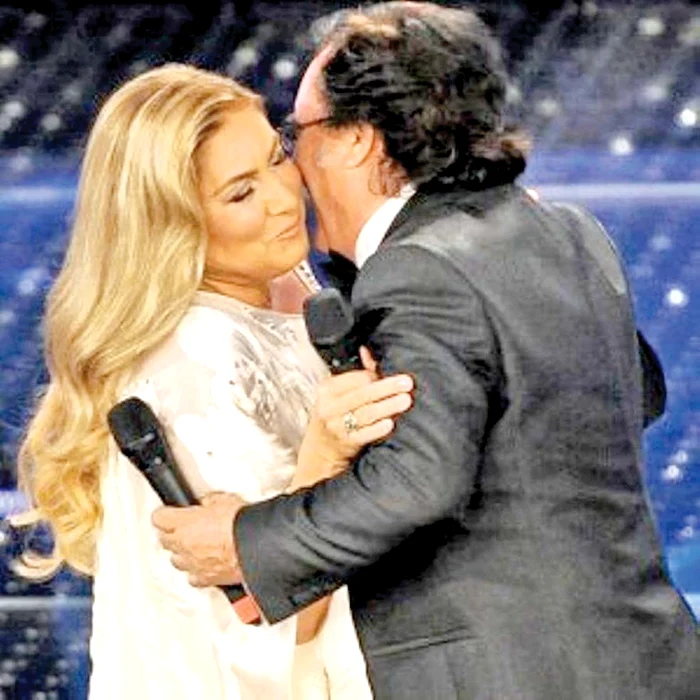 Al Bano s-a apropiat timid de Romina