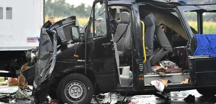 Accident la granita cu Romania Foto MTI