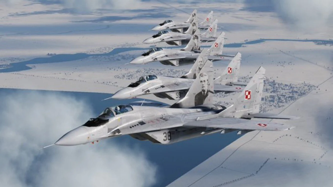 Avioane Mig 29 ale armatei poloneze/FOTO:X