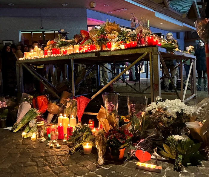 La Crans-Montana va avea loc o ceremonie în memoria victimelor FOTO: X/ @RussellMagali