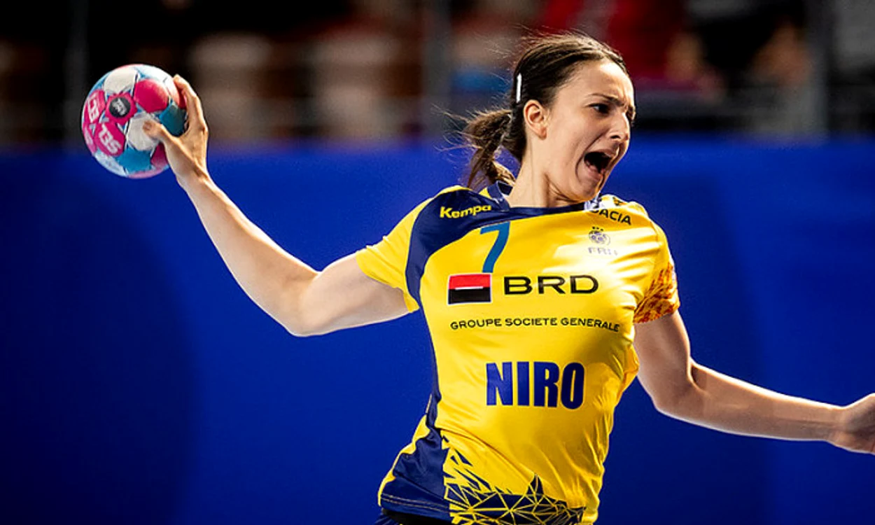 Eliza Buceschi, MVP-ul meciului cu Serbia. FOTO: Arhiva Adevărul