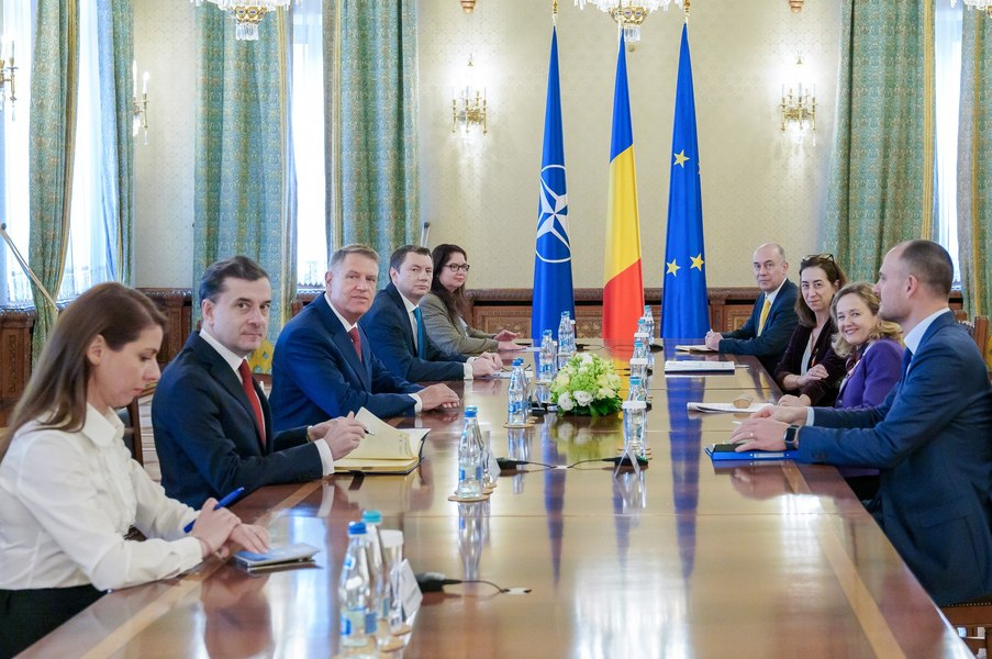 Iohannis, întrevedere cu preşedinta BEI. Ce teme au fost abordate