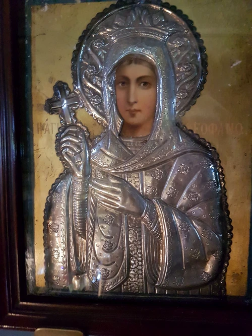sfanta imparateasa teofana in catedrala din constantinopol jpg