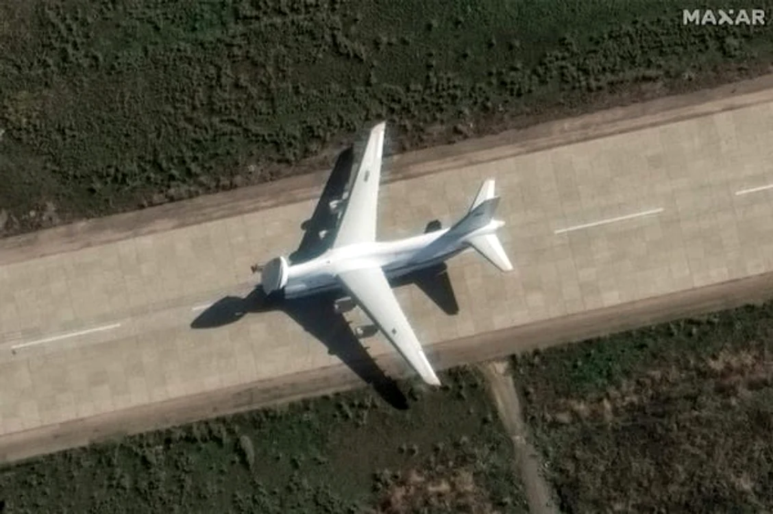 Trupele rusești părăsesc Siria Foto: Maxar