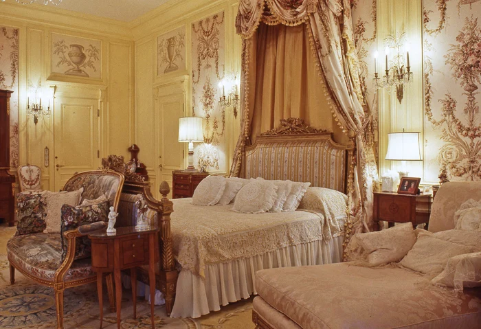 Interioare opulente în Mar-a-Lago, reședința lui Donald Trump din Florida