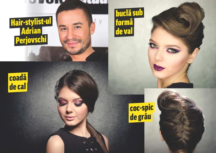 Pentru noaptea de Revelion, femeile sunt încurajate să adopte coafuri cât mai sofisticate