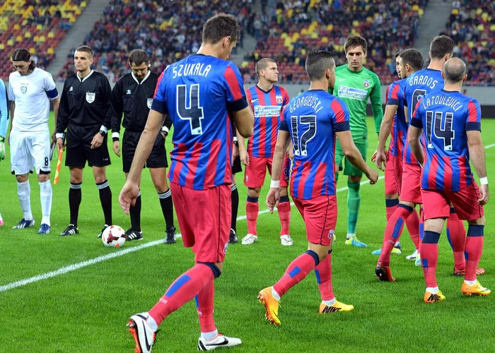 Steaua a câştigat meciul cu ACS Poli Timişoara FOTO Răzvan Păsărică