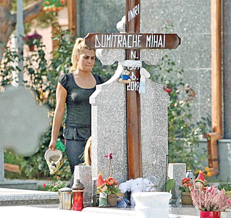 Băiatul artistului e înmormântat la Cimitirul Străuleşti 2