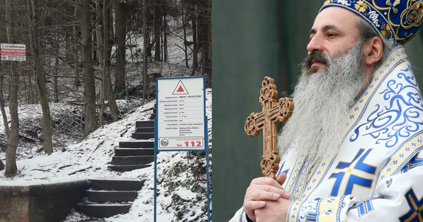 Mitropolia condusă de ÎPS Teofan a interzis accesul pe un traseu turistic cunoscut