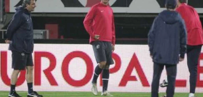 Steaua s-a antrenat fără Tănase! Stoichiţă: "Nu-l forţez!"
