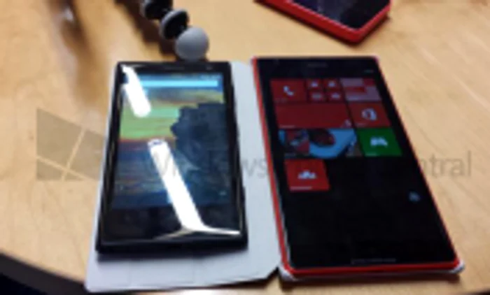 Lumia 1520 (dreapta) este un uriaş cu Windows Phone FOTO Windows Central