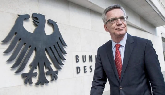 Ministrul de Interne al Germaniei, Thomas de Maiziere./Foto: AFP.