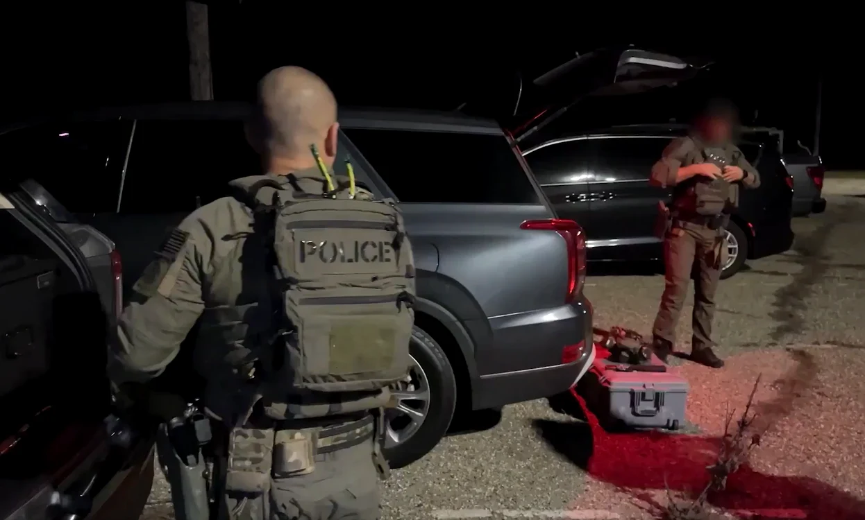Poliția locală a deschis o anchetă. FOTO: captură video X/@ICEgov
