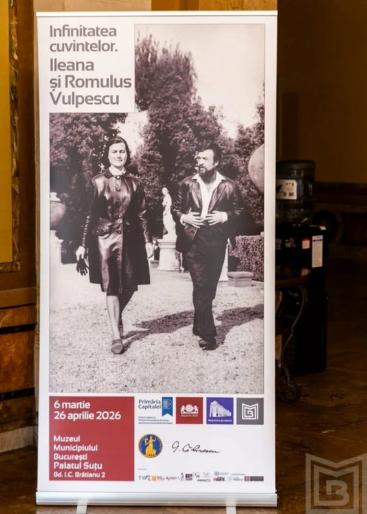 Expoziția „Infinitatea cuvintelor. Ileana și Romulus Vulpescu” (© Cristian Oeffner Oprea / Muzeul Municipiului Bucureşti)