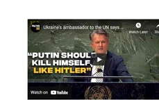 VIDEO // Ambasadorul Ucrainei la ONU îi cere lui Vladimir Putin să se sinucidă aşa cum a făcut Hitler în buncăr jpeg