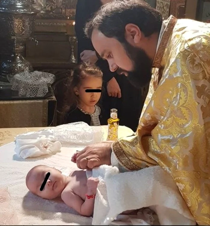 Camelia Potec și-a botezat recent fetița