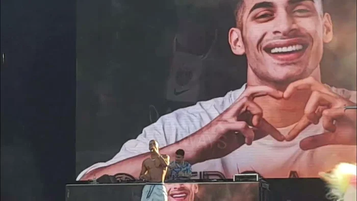 Captură video Gheboasa la Untold 2023